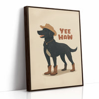 Yee Haw Cowboy Dog