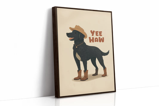 Yee Haw Cowboy Dog