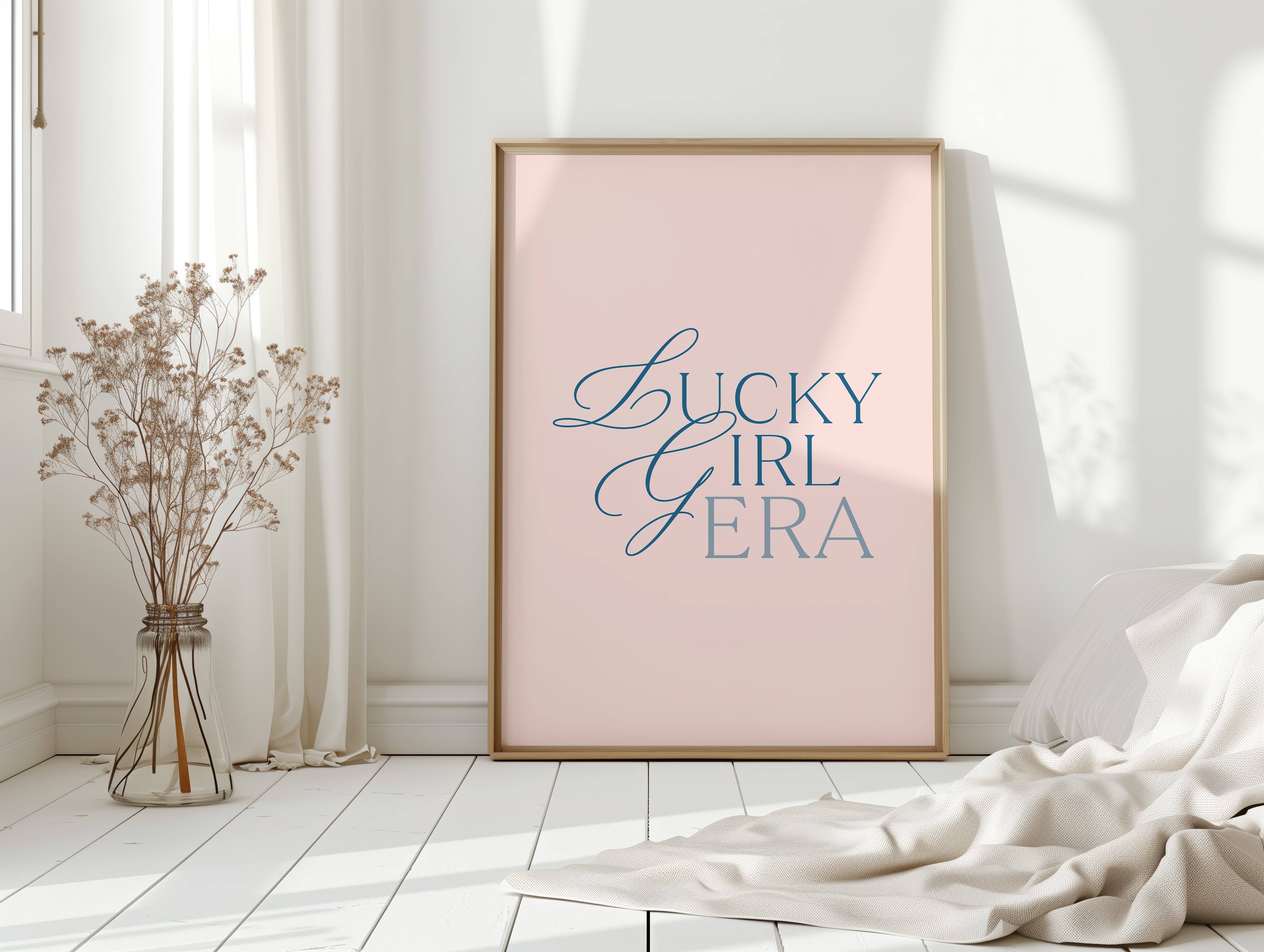 Blush Letters Dance Through Morning