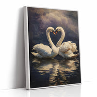 Hearts Entwined in Still Waters
