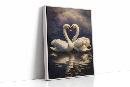 Hearts Entwined in Still Waters