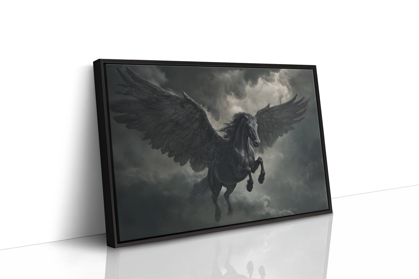 Midnight Stallion Breaks The Sky