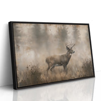 Antlers Through the Mist