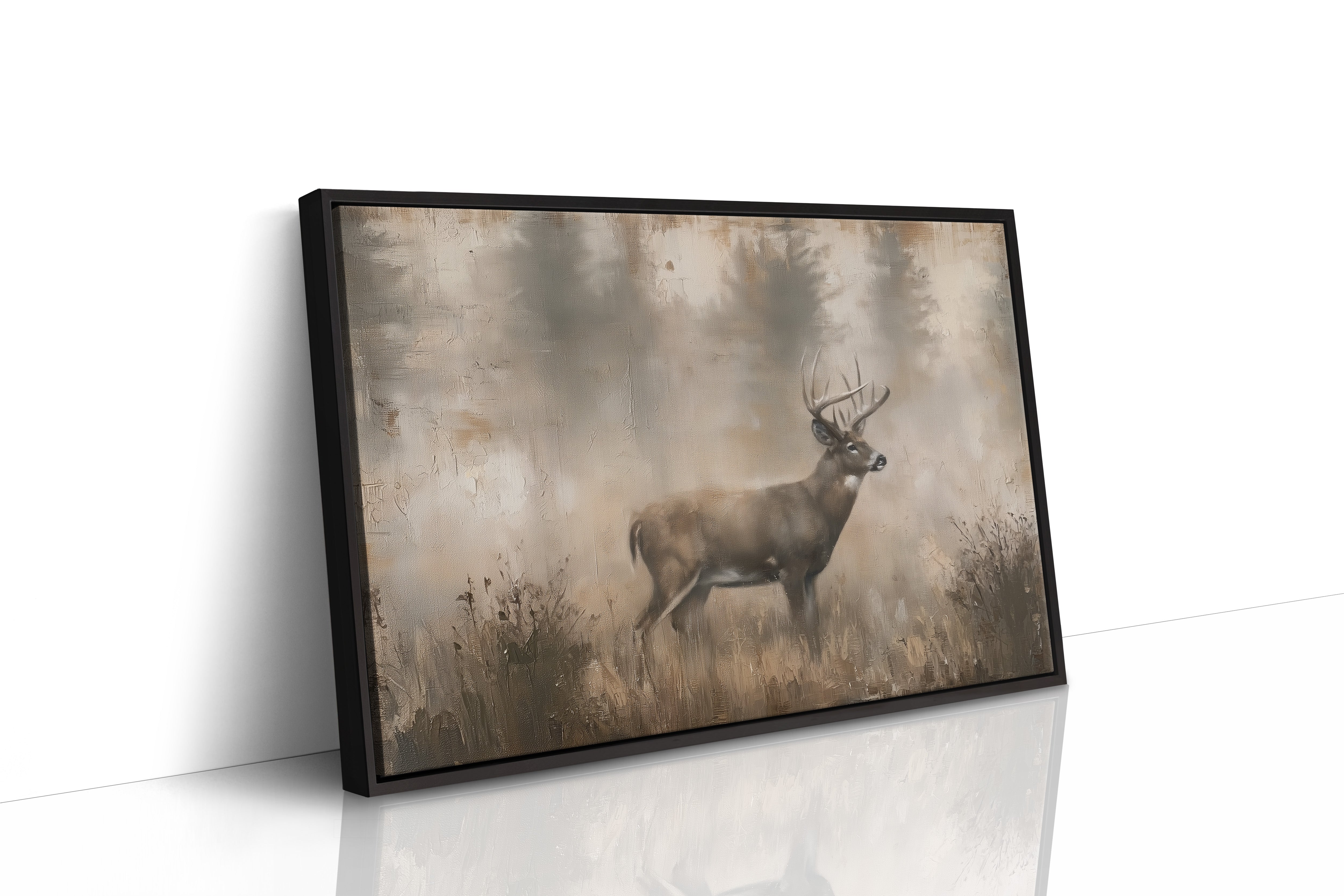 Antlers Through the Mist