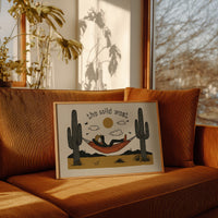 Saguaros Share Their Afternoon Peace