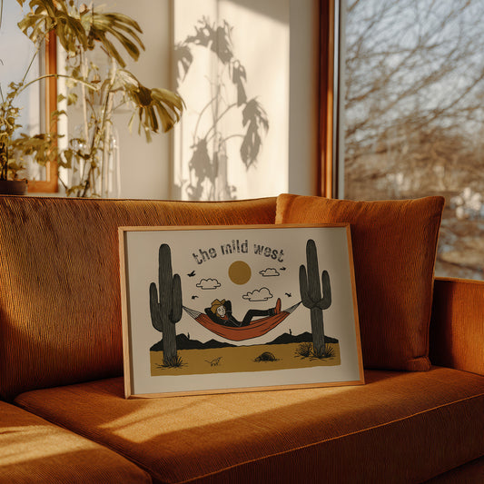 Saguaros Share Their Afternoon Peace