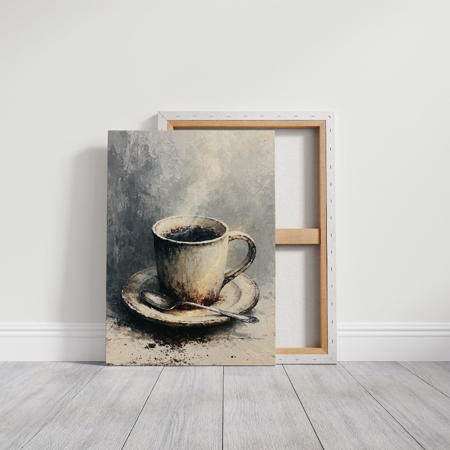 Morning Steam: A Coffee Cup Still Life