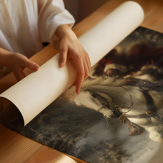 Through Winter Woods On Moonlit Steed