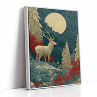 The Stag Stood Still for the Moon