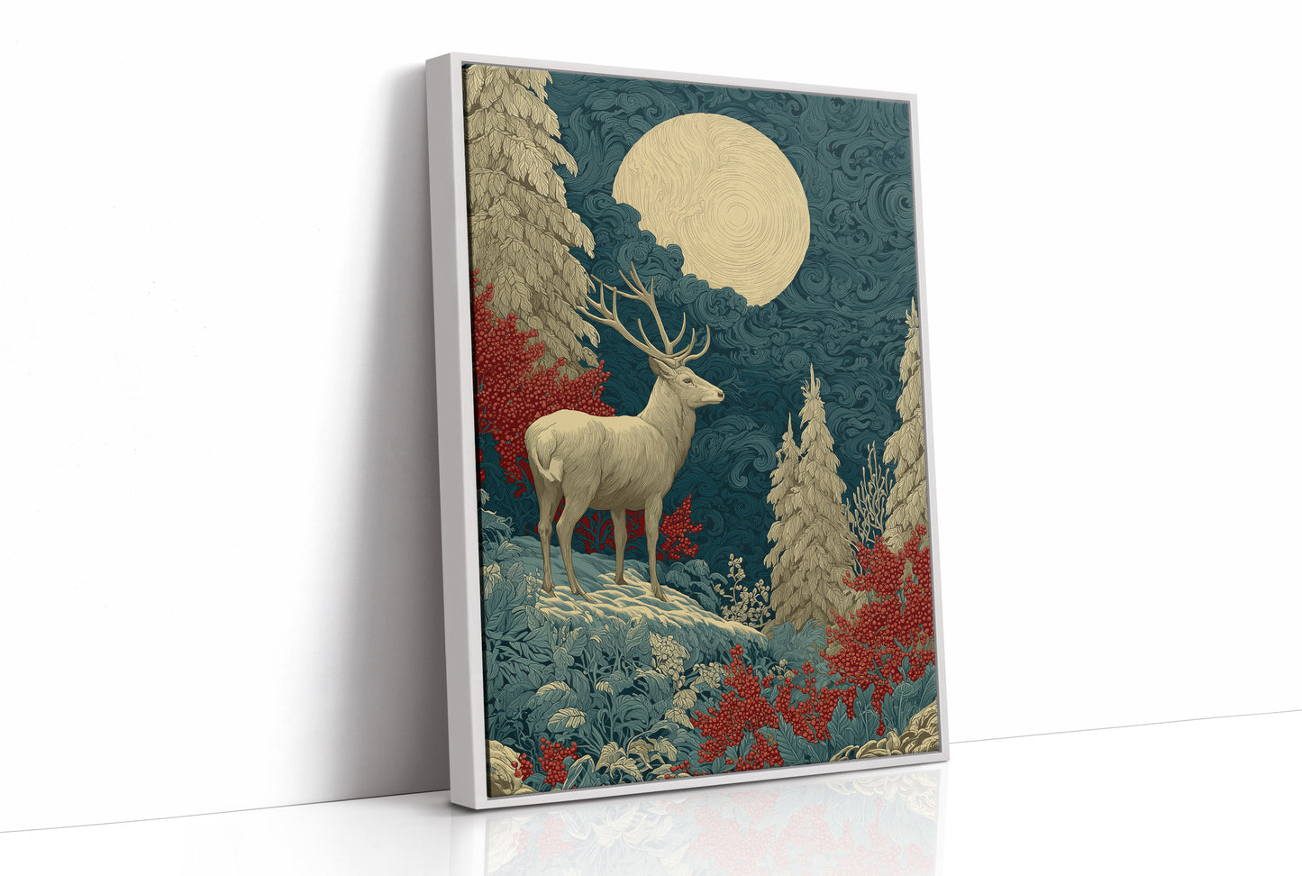 The Stag Stood Still for the Moon