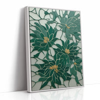 Jade Petals Dance In Morning Light