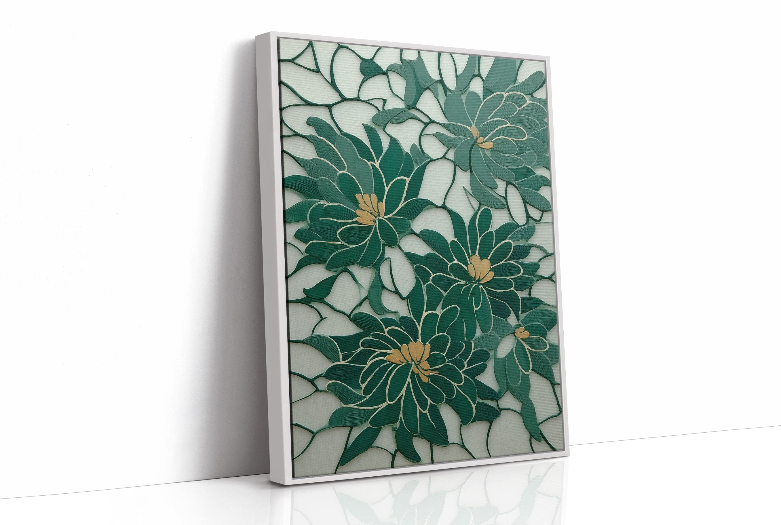 Jade Petals Dance In Morning Light