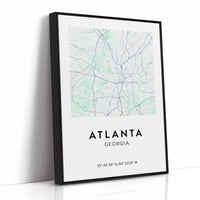 Atlanta, Mapped in Mint