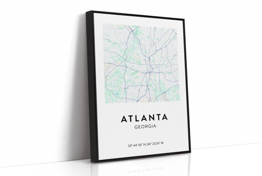 Atlanta, Mapped in Mint