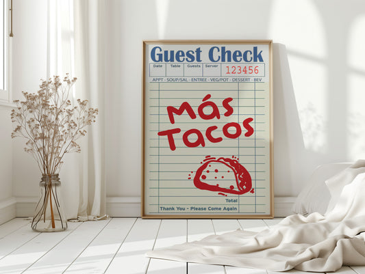 Taco Tuesday Orders Sweet Memories
