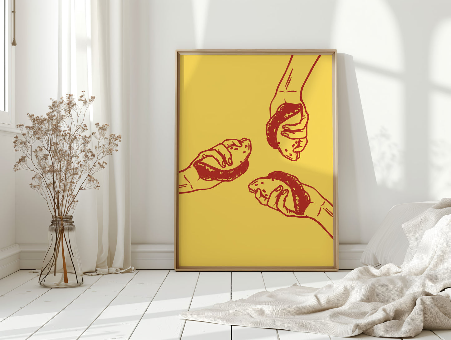 Croissants Dance In Morning Light