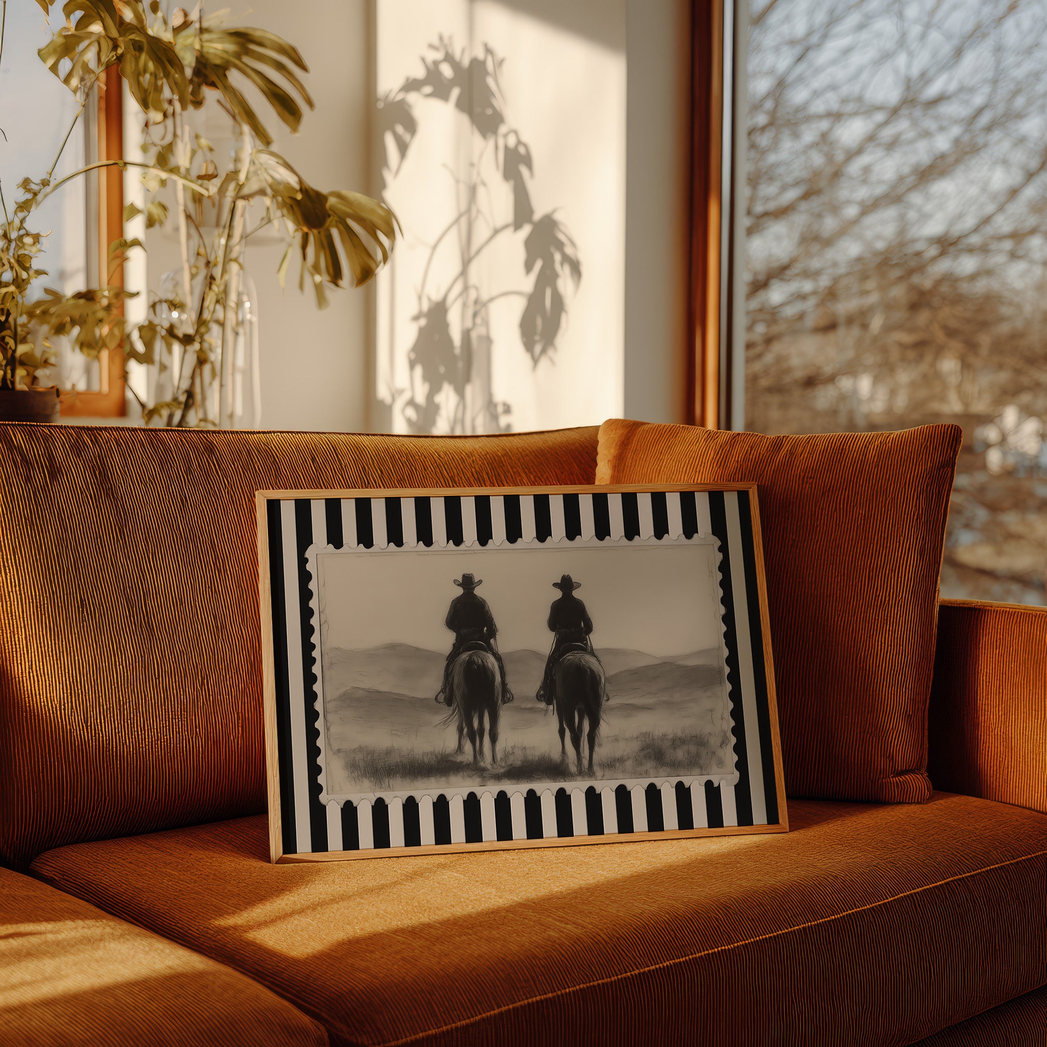 Morning Dust Carries Ranch Tales West