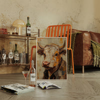 Rustic Longhorn with Painted Soul