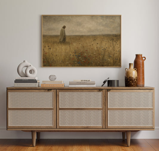 The Shepherd Walks the Field