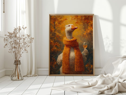 Autumn Wine With Feathered Friends