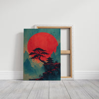 The Pagoda Watches the Red Sun