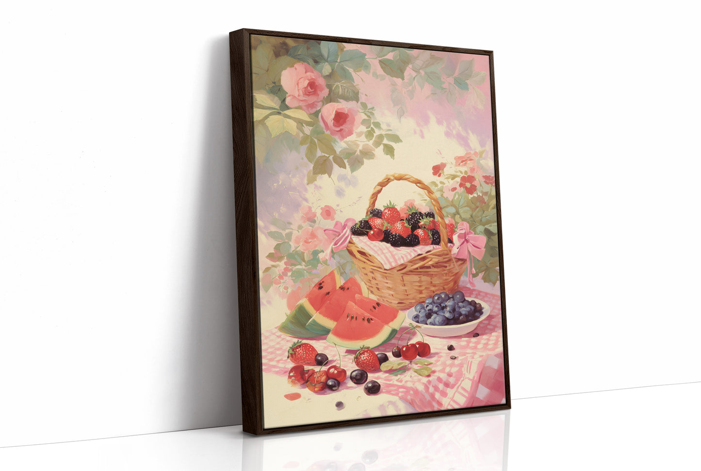 Summer Picnics On Gingham Days