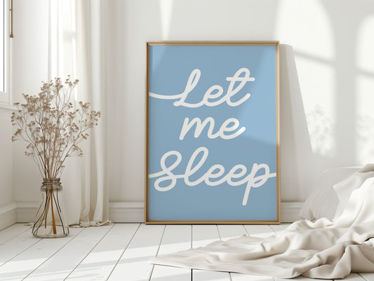 Soft Words Float Through Morning Blue