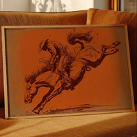 Wild Horses Chase Copper Sunsets