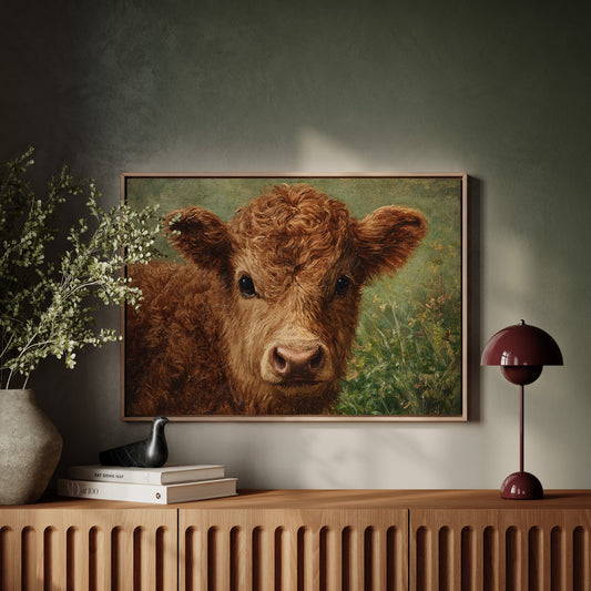 Sweet Summer Calf Holds Wonder