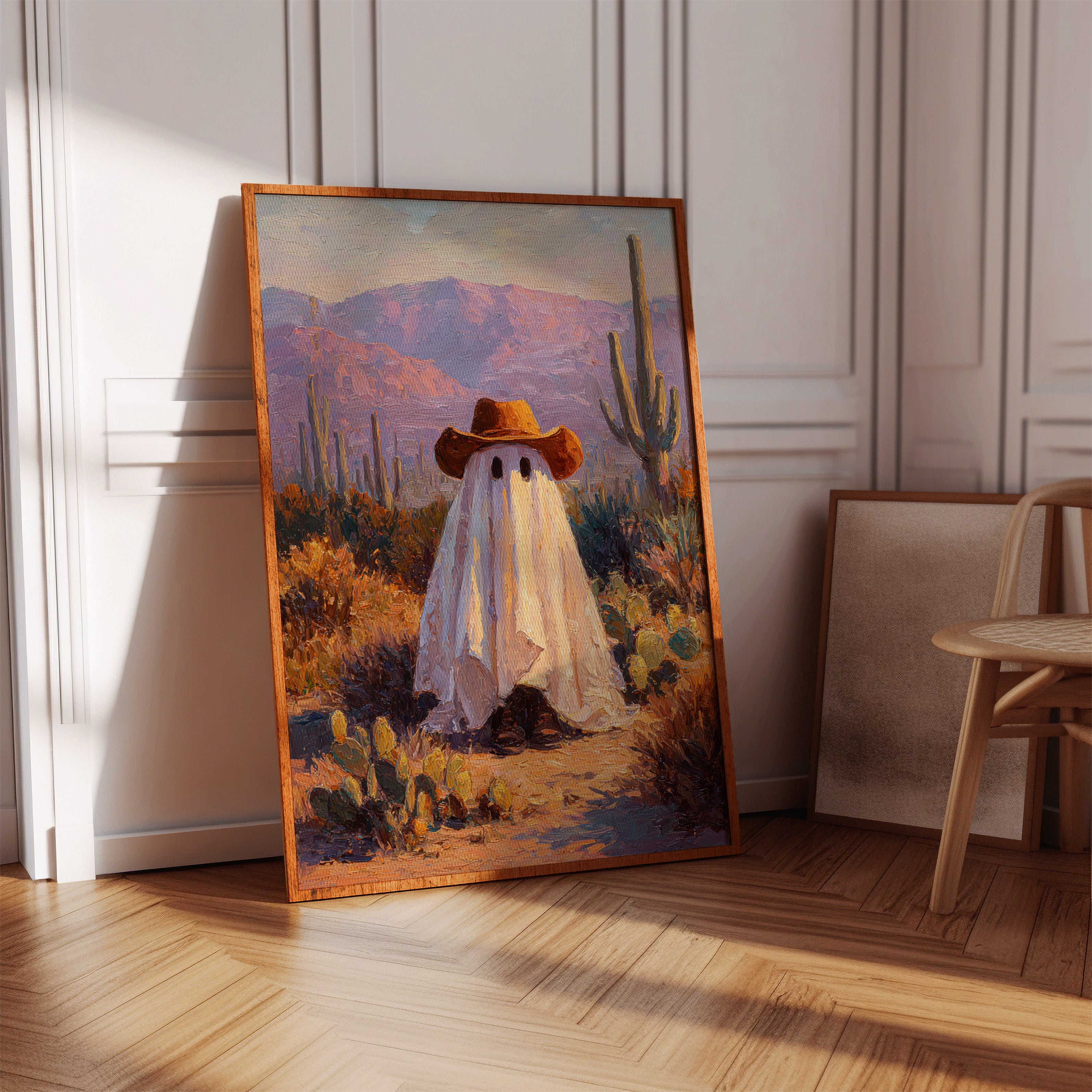 A Cowboy's Playful Mirage