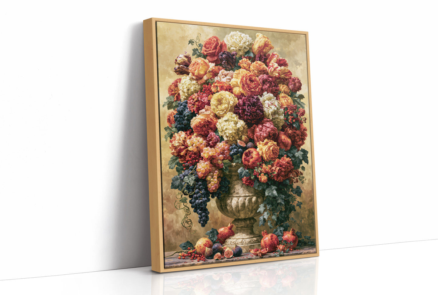 Golden Harvest Grand Urn