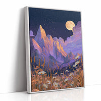 Moonlit Peaks and Meadow Serenades