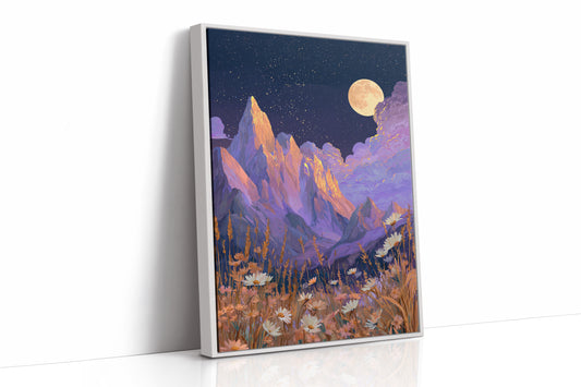 Moonlit Peaks and Meadow Serenades