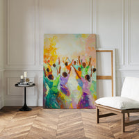 Lifted in Praise and Color