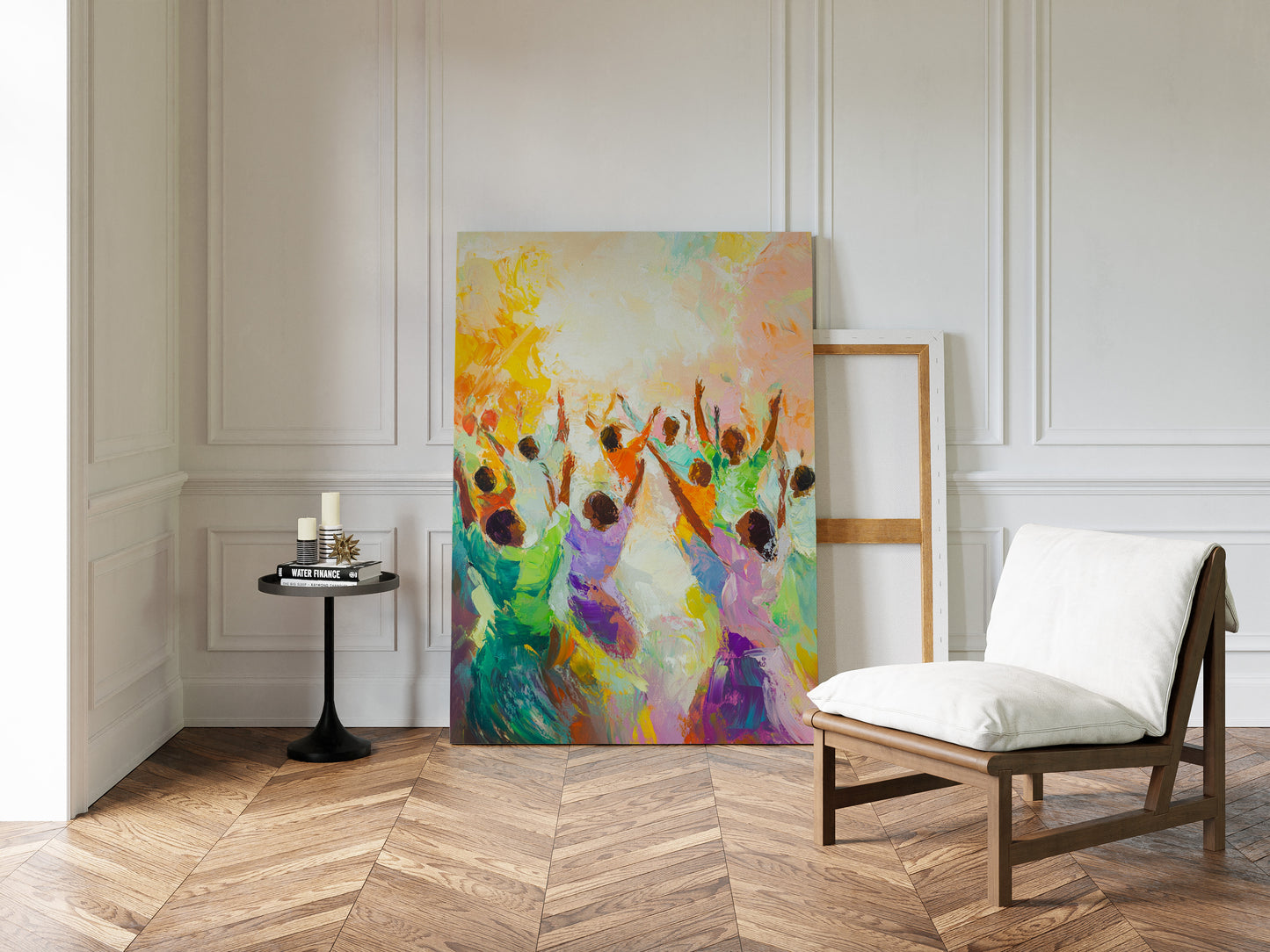 Lifted in Praise and Color