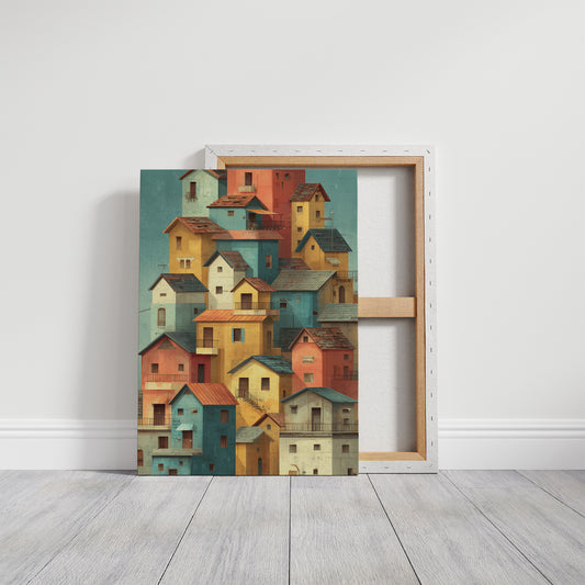 Stacked Stories In Coastal Colors