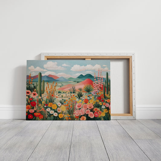 Wildflowers Dance Through Desert Mountains