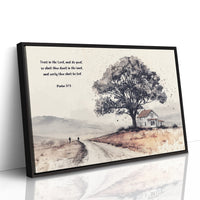 Psalm 37:3 Homestead Scripture Art