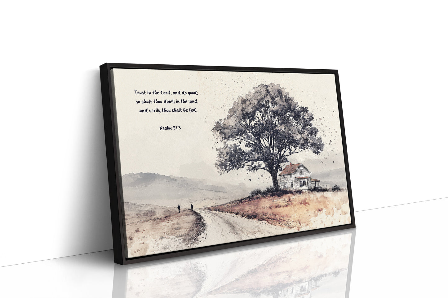 Psalm 37:3 Homestead Scripture Art