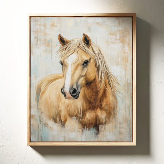 Palomino Gaze: Golden Spirit