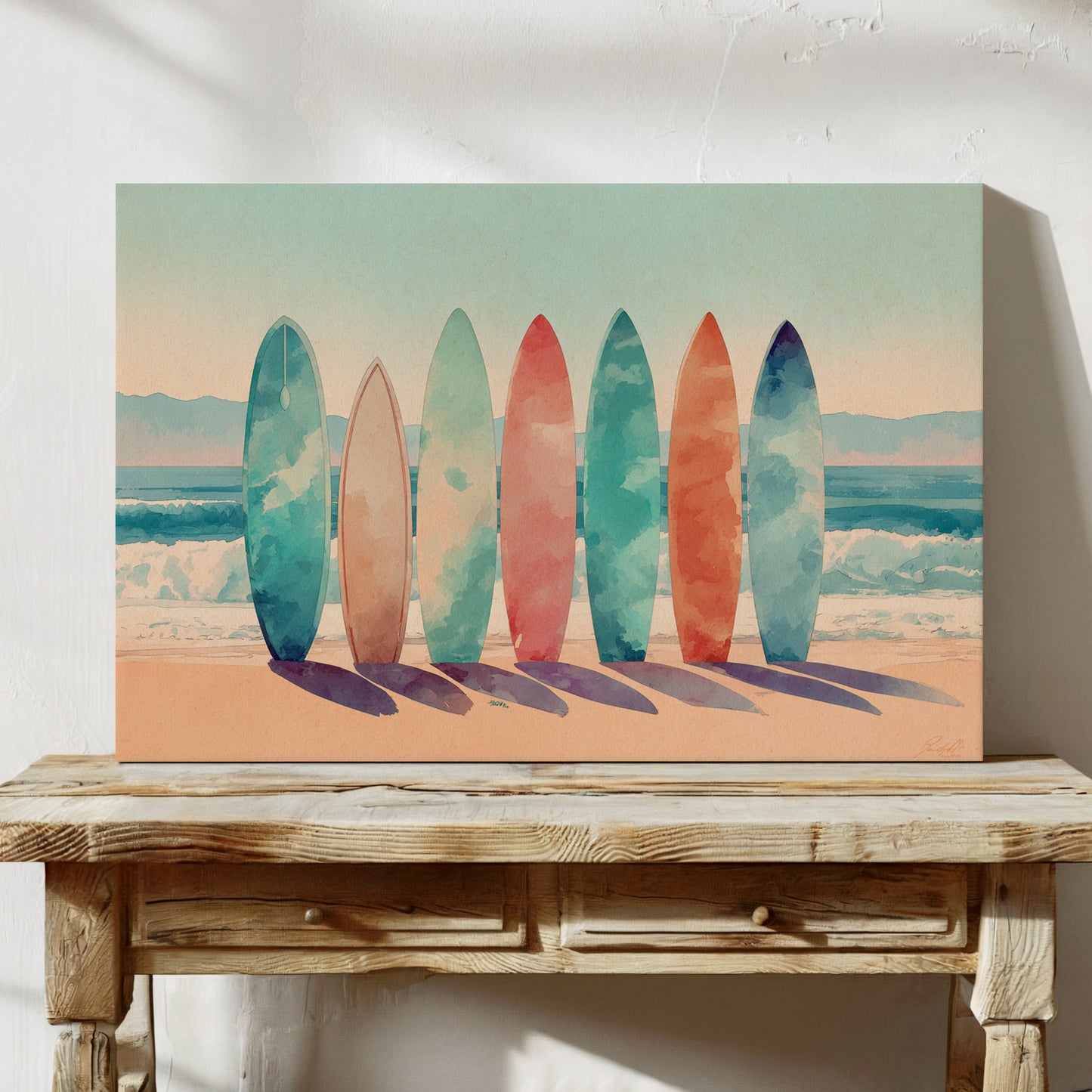 Surfboards Paint Their Summer Stories