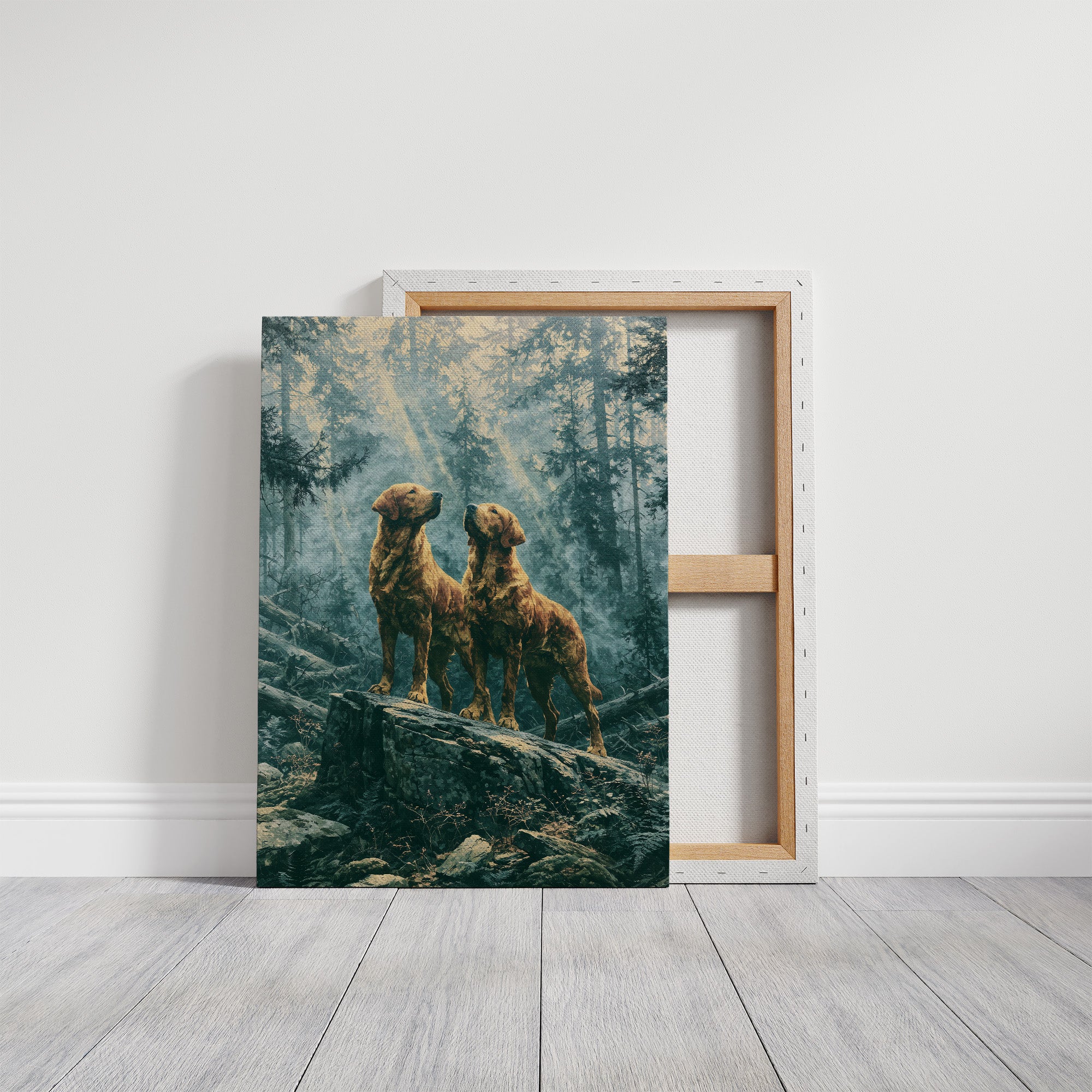 Retrievers in the Light Rays: Forest Sentinels
