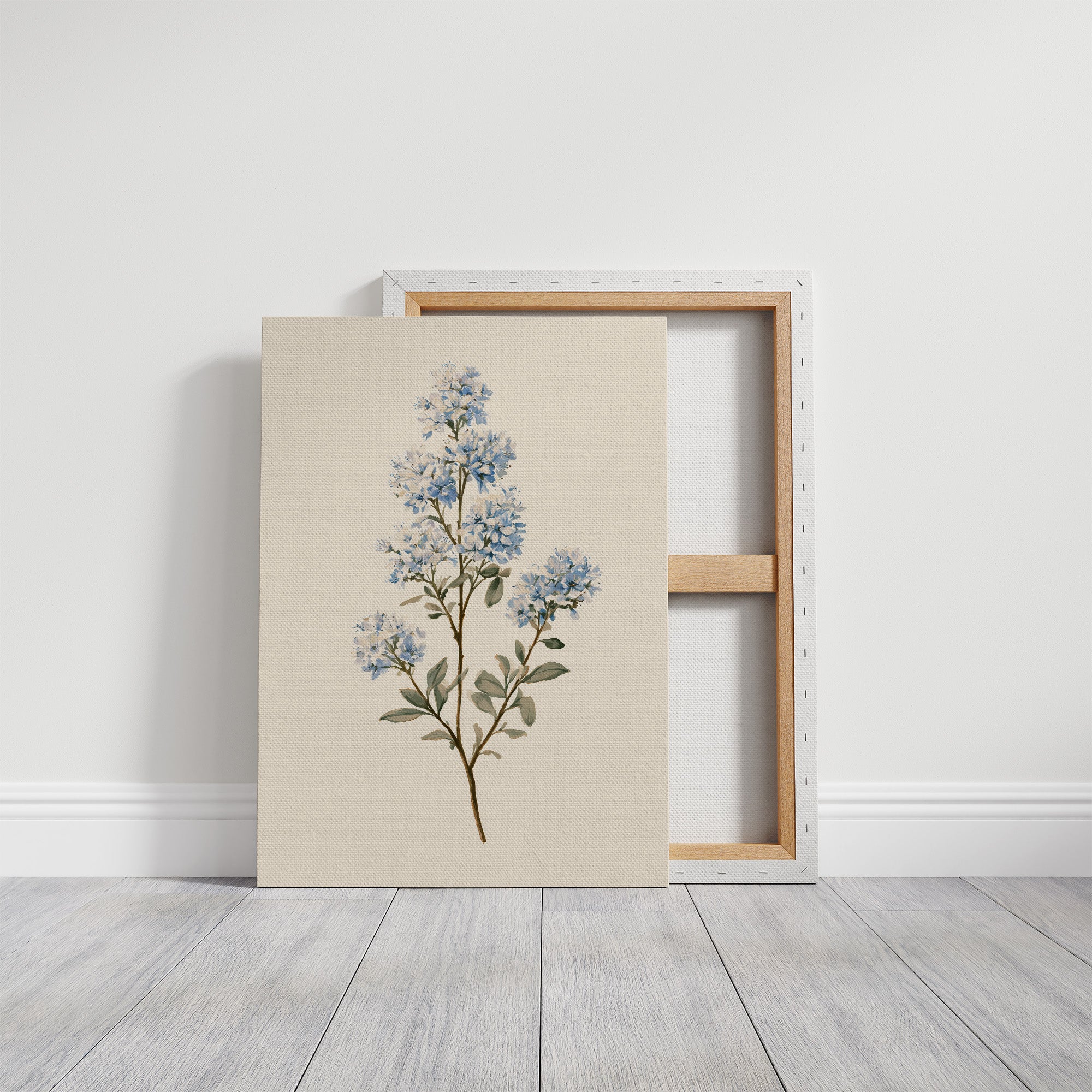 Lilac Blossom On Cream