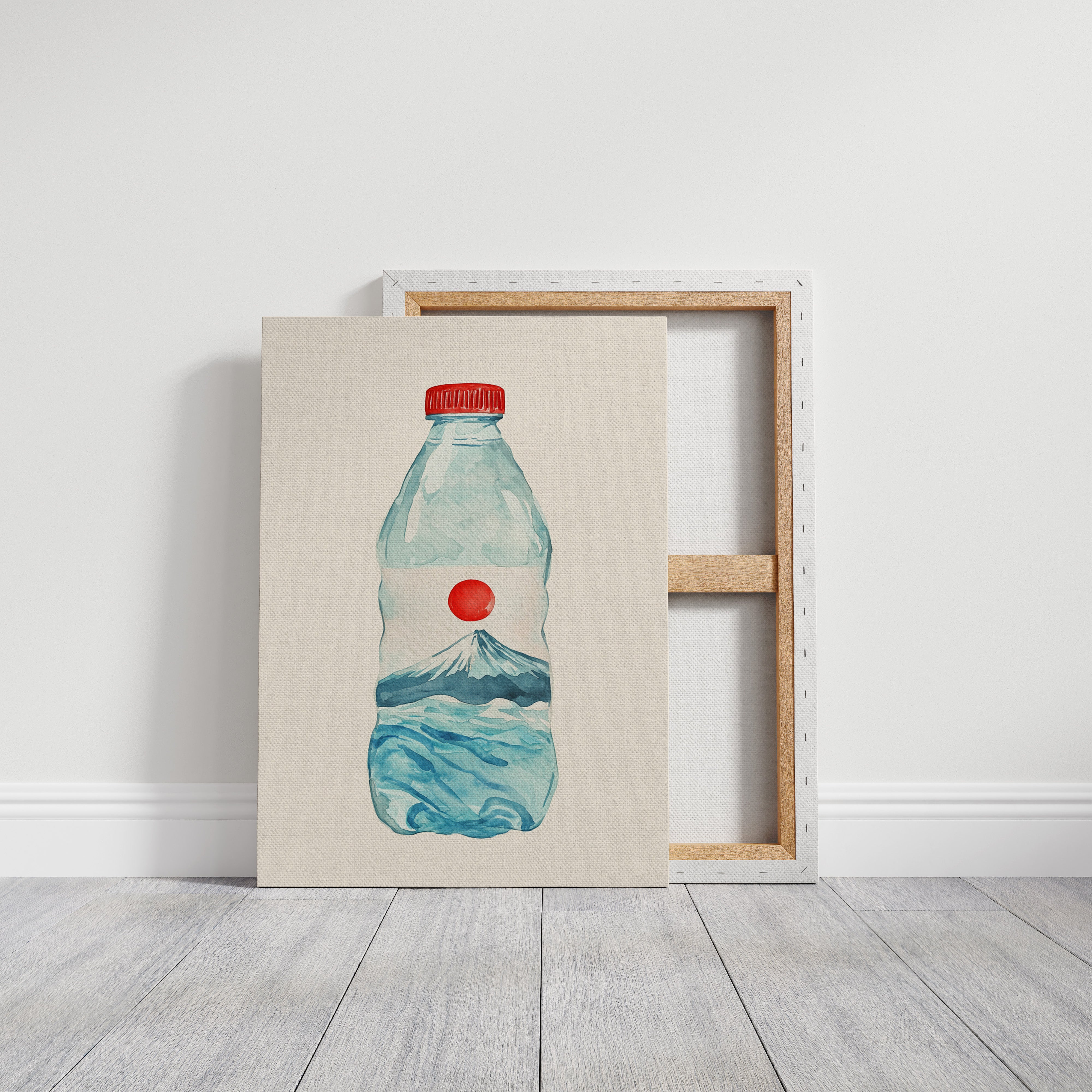 Mount Fuji In A Bottle