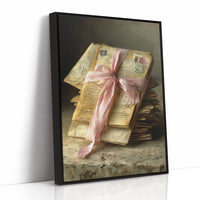 Letters Tied In Blush