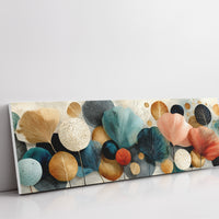 Petals Over Stone and Sea