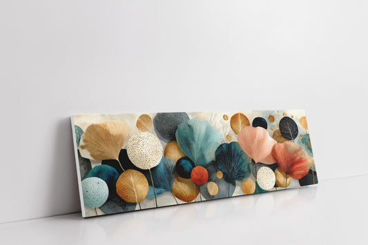 Petals Over Stone and Sea