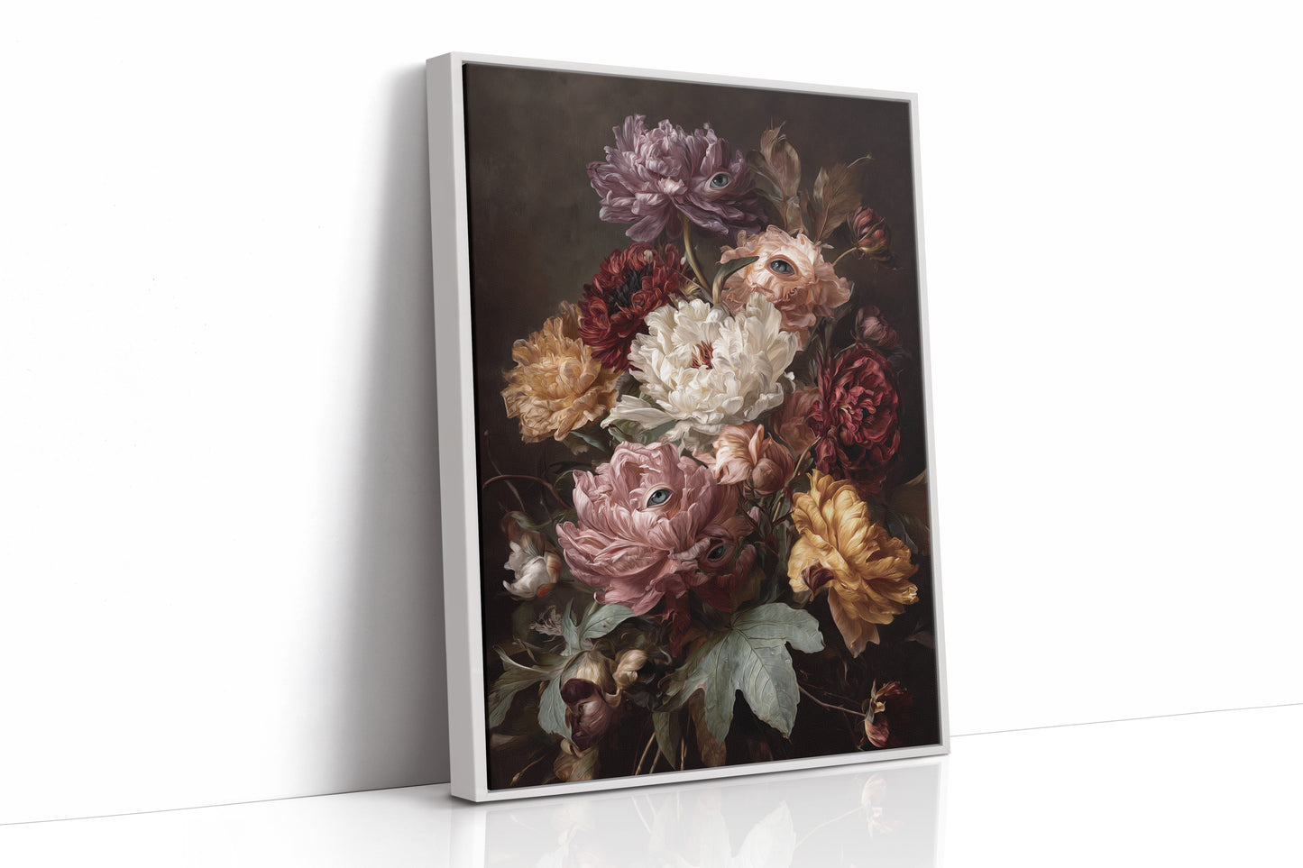 Gaze Among Petals' Secrets