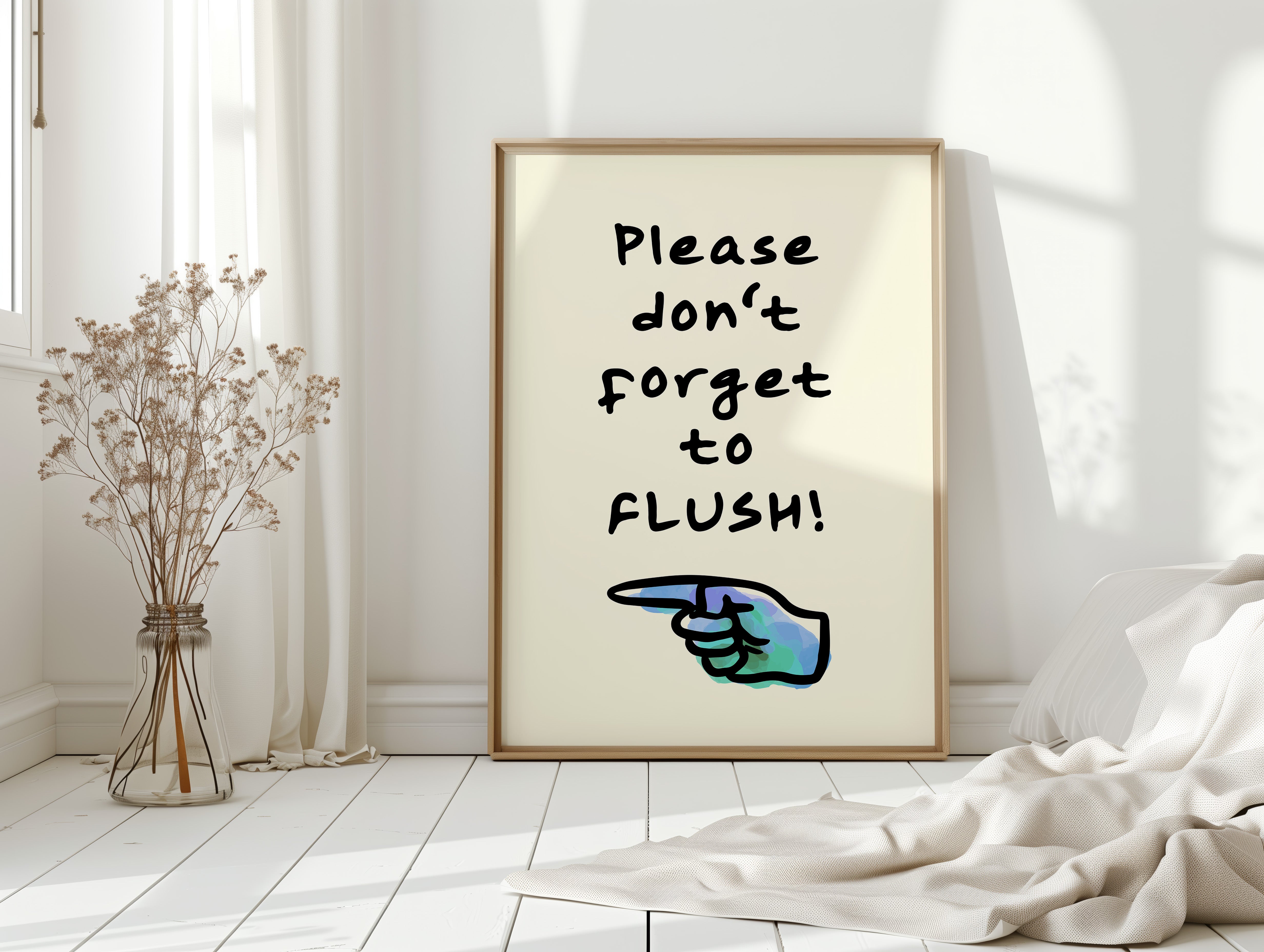 Gentle Reminders Keep Bathrooms Fresh