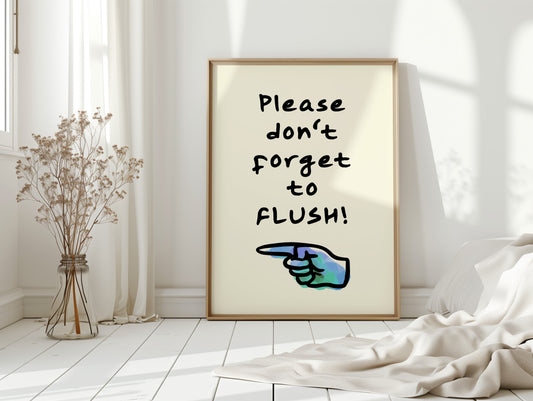 Gentle Reminders Keep Bathrooms Fresh